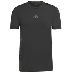 adidas D4T Workout 3 Stripes T-Shirt Herren - black - XS