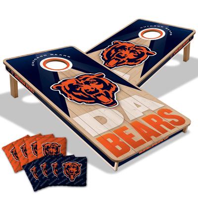 Skip's Garage Chicago Bears NFL 2x4 Professional Cornhole Board Set