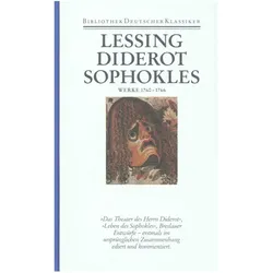 Lessing,G.E.:Werke.Dt.Klass.05/1, Belletristik von Gotthold Ephraim Lessing
