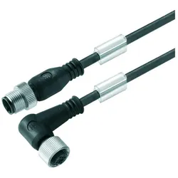 Weidmüller Sensor-/Aktor-Steckverbinder, Elektronikkabel + Stecker, Schwarz