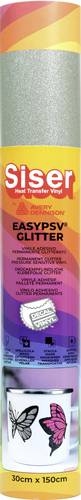 Siser selbstklebende Glitzerfolie Schnittbreite 30 cm Brillant-Silber