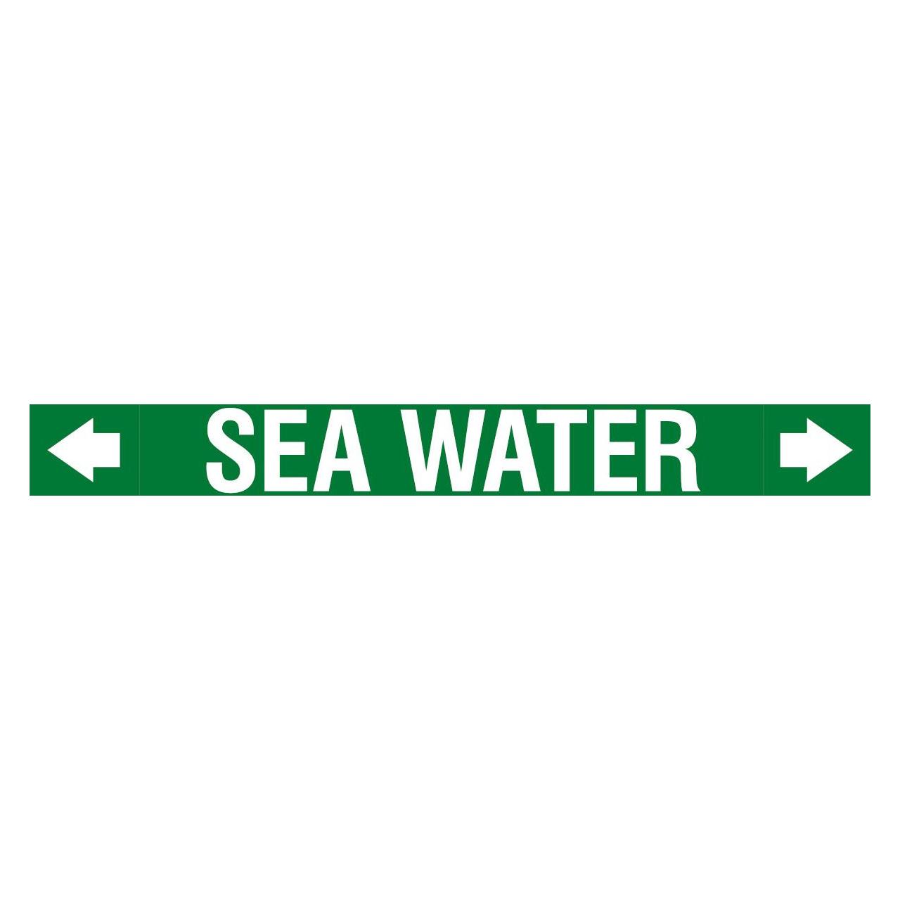 Brady ASME - Rohrmarkierer - Sea Water (ASMEPM-100X920MM-SEA WATER)