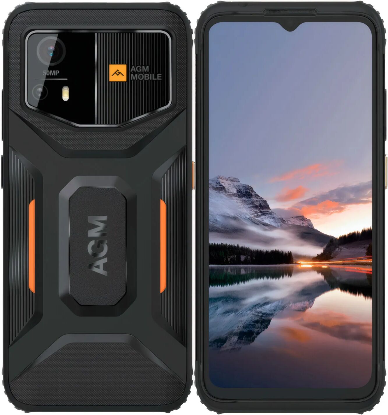 Agm H6 Pro Negro / 6+128Gb / 6.56" Hd+