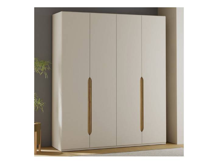 FORTE Kleiderschrank Höhe 2,10 mtr., stehende Montage, Grifflos