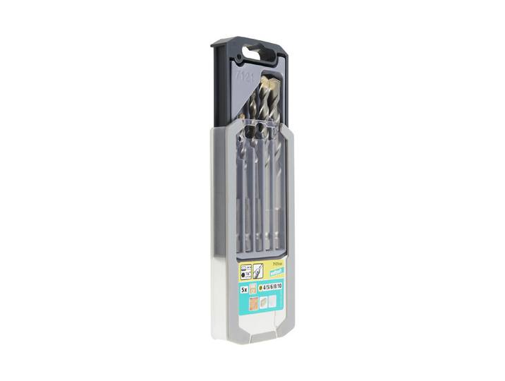 Wolfcraft Steinbohrer-Set Hartmetall ⌀ 4 mm 5 Stück
