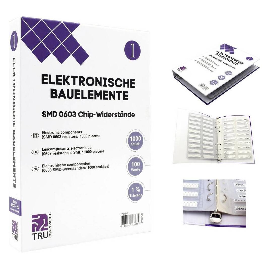 Tru Components Sortiments-Album für Bauteile, Buch 1 (TC-6869408)