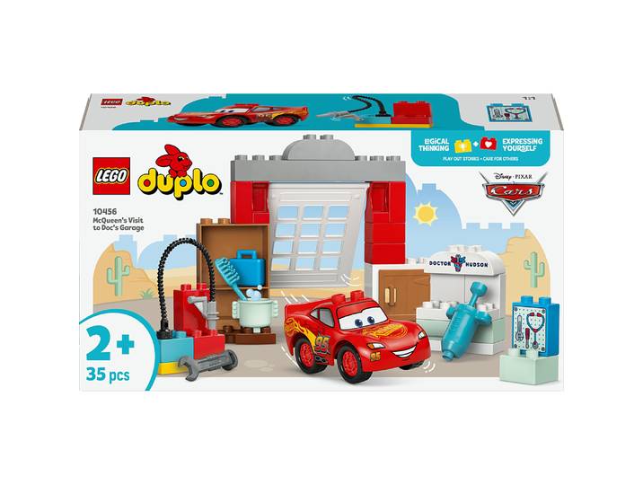 LEGO® DUPLO - Disney et Pixar Cars La Visite de McQueen au Garage de Doc - 10456