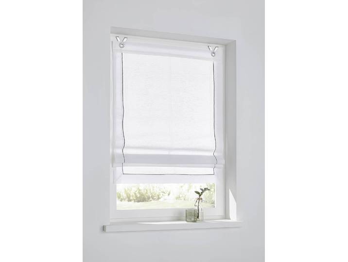 Store bateau Bente 60 x 140cm Blanc