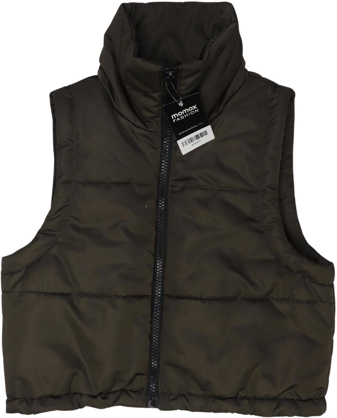 Stradivarius Damen Weste, Grün, Gr. XS, Synthetik - Second Hand