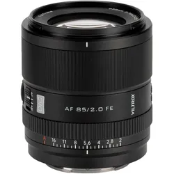 Viltrox AF 85mm F/2.0 Sony FE (Sony E, Vollformat), Objektiv, Schwarz