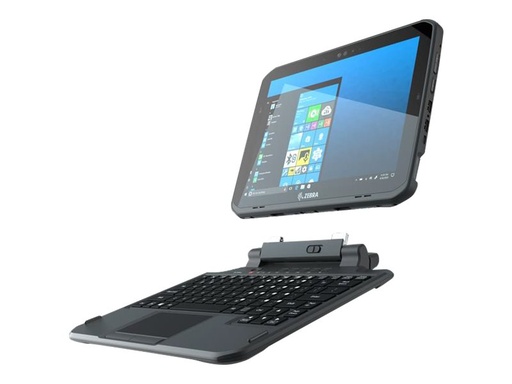 Zebra 2-in-1 - Tastatur - mit Touchpad, ausziehbarer (KYB-ET8X-2IN1-US1-01)