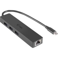 USB C Slim HUB 3 Port G-LAN, USB-Hub