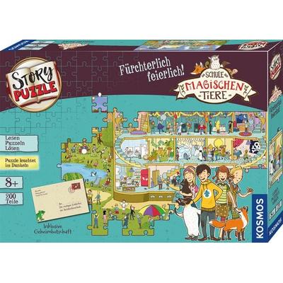 Story-Puzzle Die Schule der magischen Tiere Fürchterlich feierlich!