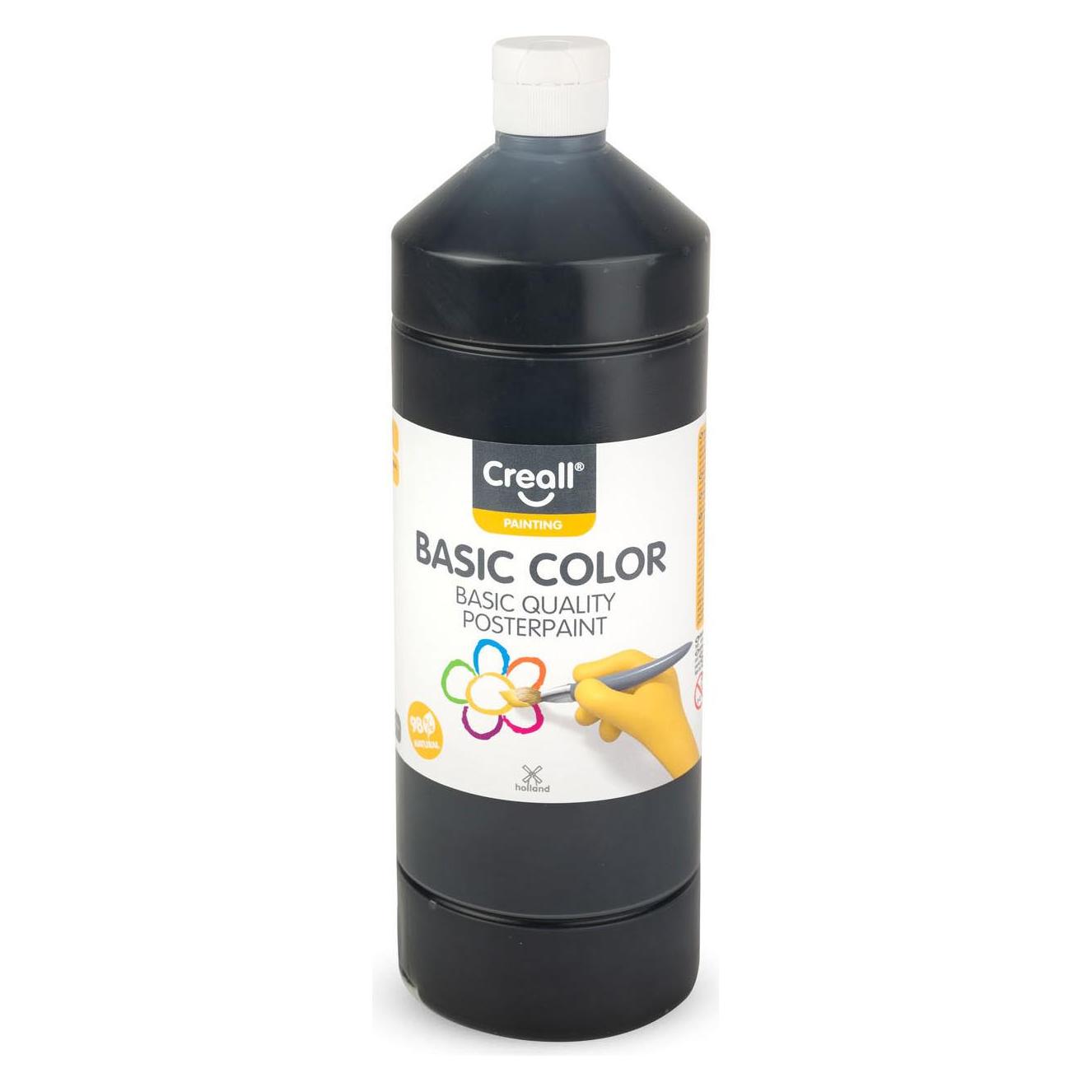 Creall Schoolverf Zwart, 1 liter (1000 ml) (20406871)