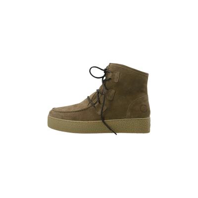 Stiefel CA'SHOTT "Ca'Shott Ankle boots CASMILLA", Damen, Gr. 41, Normalschaft, braun (sand), Obermaterial: 100% Synthetik/Textil, Schuhe Stiefel