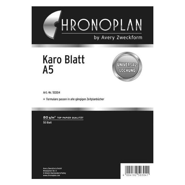 Chronoplan Karo Blatt (A5) (50304Z.19)