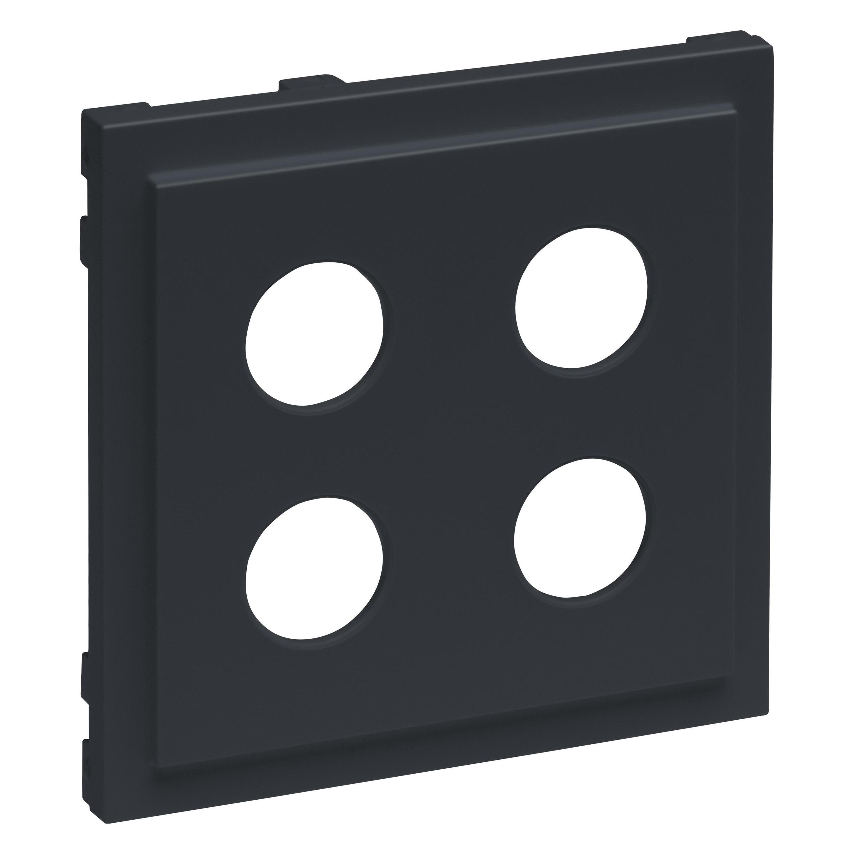 Legrand SEANO Abdeckung für Lautsprecher-Anschlussdose 2-fach (765479)