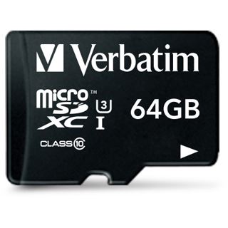 64 GB Verbatim 47042 microSDXC Class 10 Retail