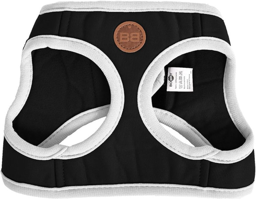 CROCI Pettorina Bobby Mini Stripe per Cane Nera 2XS