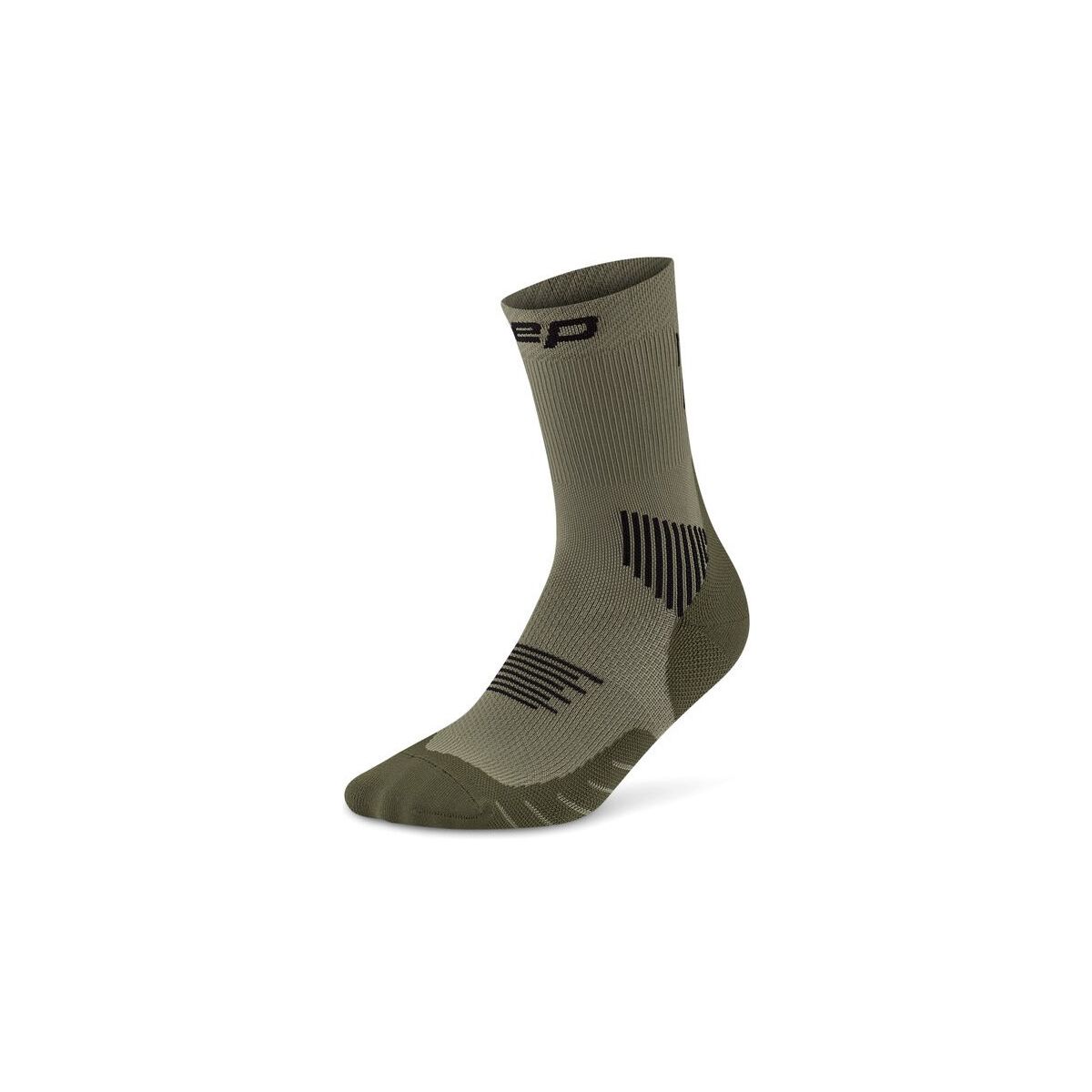 CEP Run Socks, Mid Cut, 5.0, Men olive (155) IV WP8CRR3