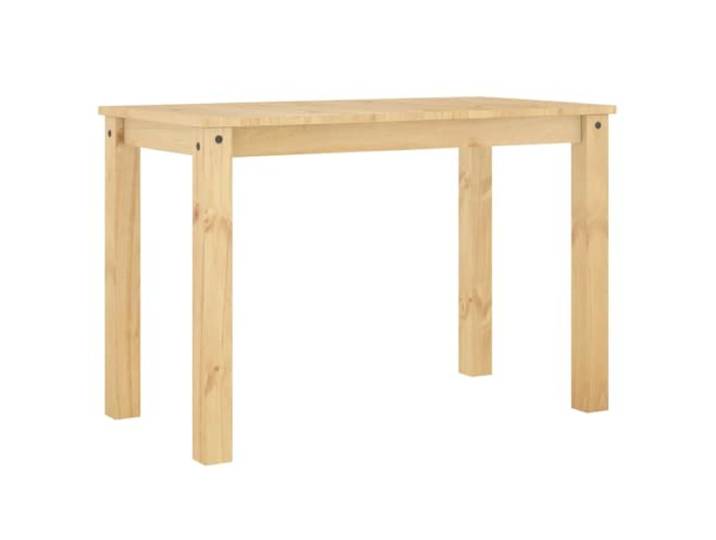 Esstisch Panama 112x60x75 cm Massivholz Kiefer Minimalistischer Stil, robuste Tischplatte, leicht mit feuchtem Tuch reinigen, max. 110 kg pro Sitzplatz