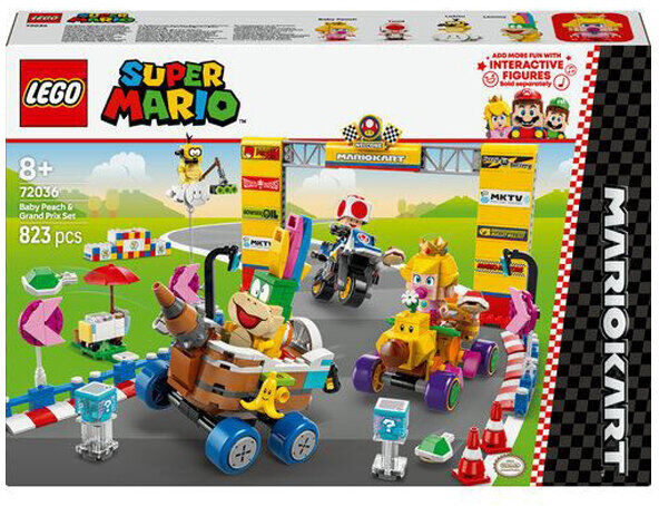 Lego MARIO KART PEACH BEBE 72036