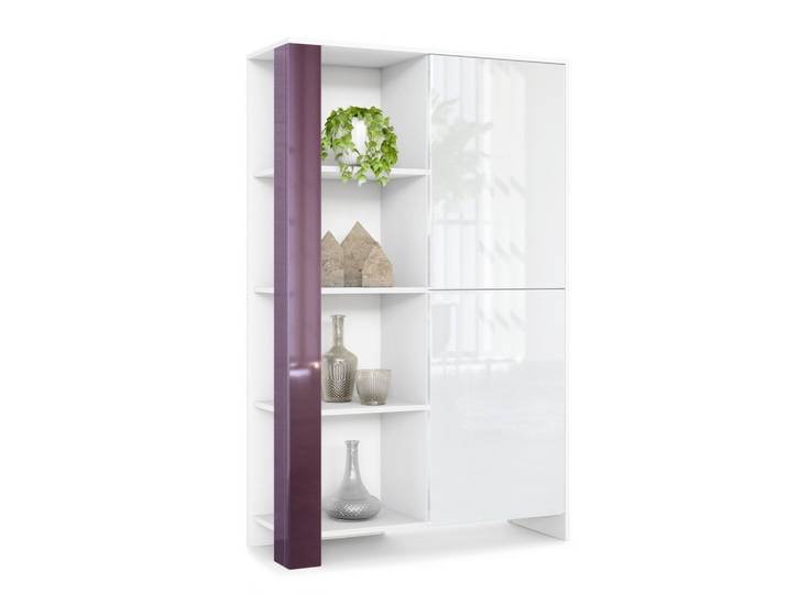 HIGHBOARD Canto Brombeer Hochglanz