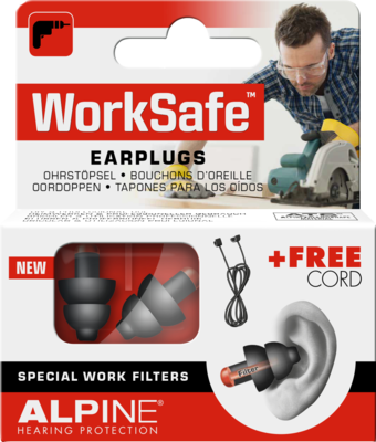 Alpine Nederland B.V. ALPINE WORKSAFE Ohrstöpsel 2 St 10992540