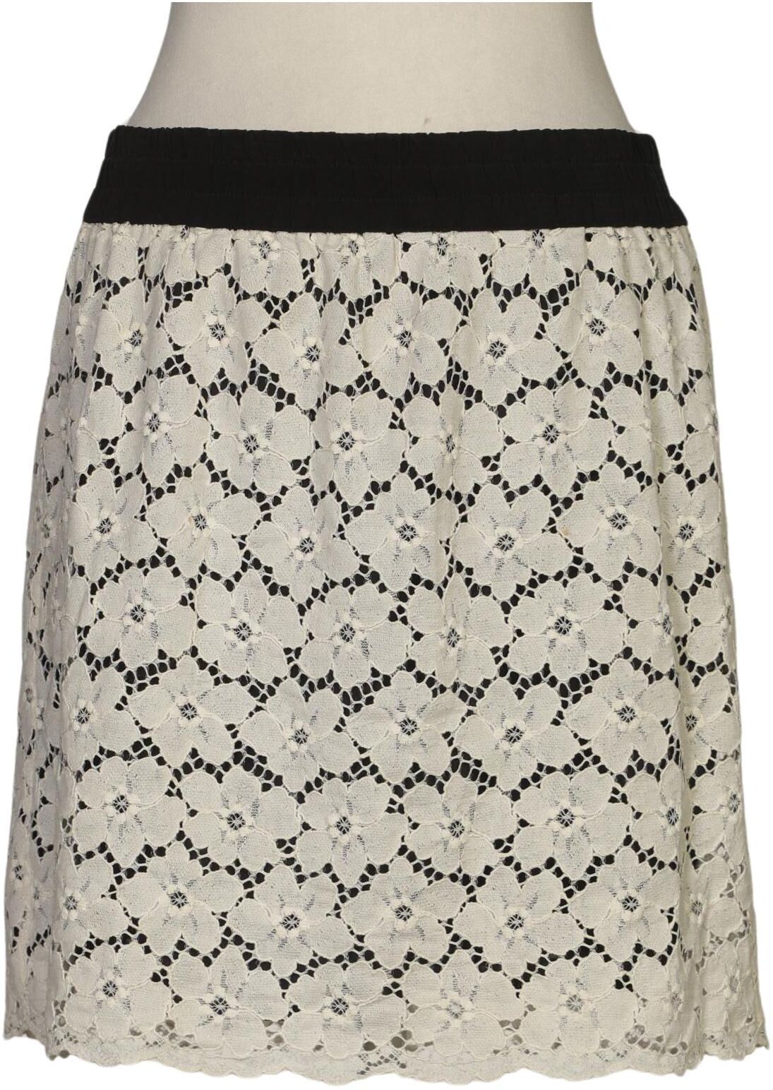 Weekend Max Mara Damen Rock, Cremeweiß, Gr. W30, kein / Etikett - Second Hand