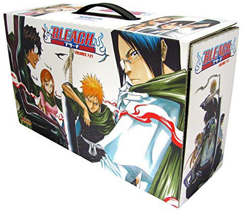 Viz Media Bleach Box Set 1: Manga Volumes 1-21 Collection Pack, Double sided poster
