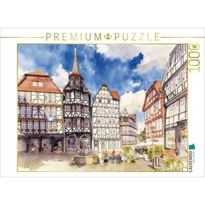 CALVENDO Puzzle Fritzlar | 1000 Teile Lege-Größe 64x48cm Foto-Puzzle für glückliche Stunden