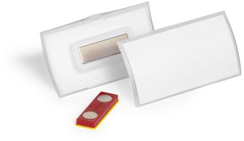 Durable 825919 Namensschild CLICK FOLD (B x H) 75mm x 40mm Magnet 10St.