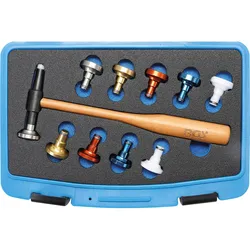 BGS Wechselkopf-Hammer-Satz Ø 28mm 11tlg. - 9768