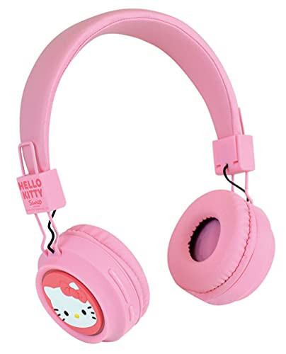 Jemini Hello Kitty Bluetooth hoofdtelefoon, roze, H: 18,5 cm