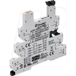 FIN 93.68.0.024 - Relaisfassung - Schraub, 12 ... 24 V AC/DC