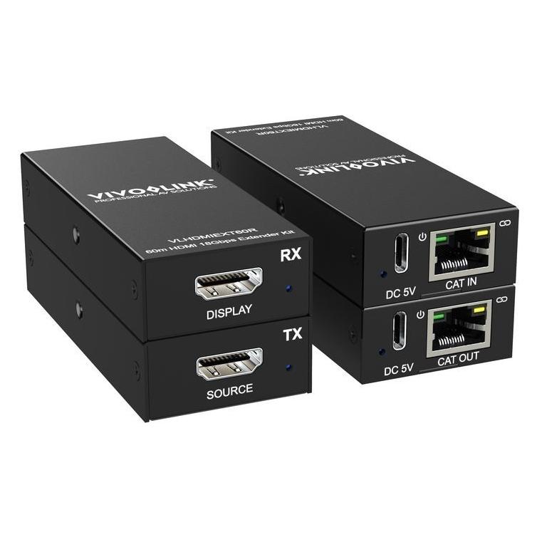 Vivolink HDMI 18Gbps Extender kit (60m) (Extender) (VLHDMIEXT60)