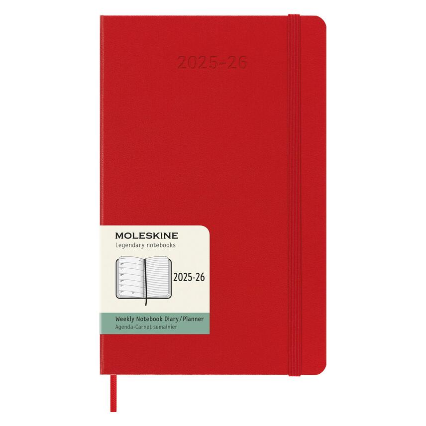 Moleskine Schüleragenda (A5, Large 13x21, 1 Woche / 1 Seite) (8056999275402)