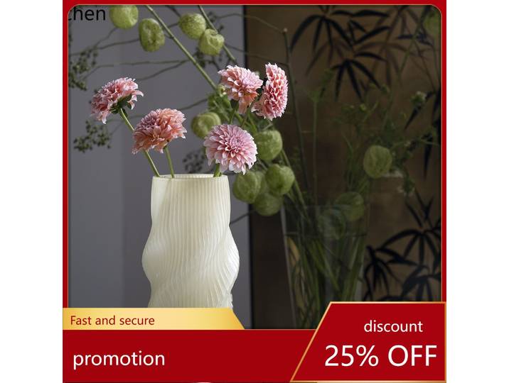HXL Vase en verre simple et élégant pour la décoration des arrangements floraux dans le salon