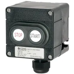 Ceag Sicherheitst. Doppeldrucktaster GHG 411 8100 R0009