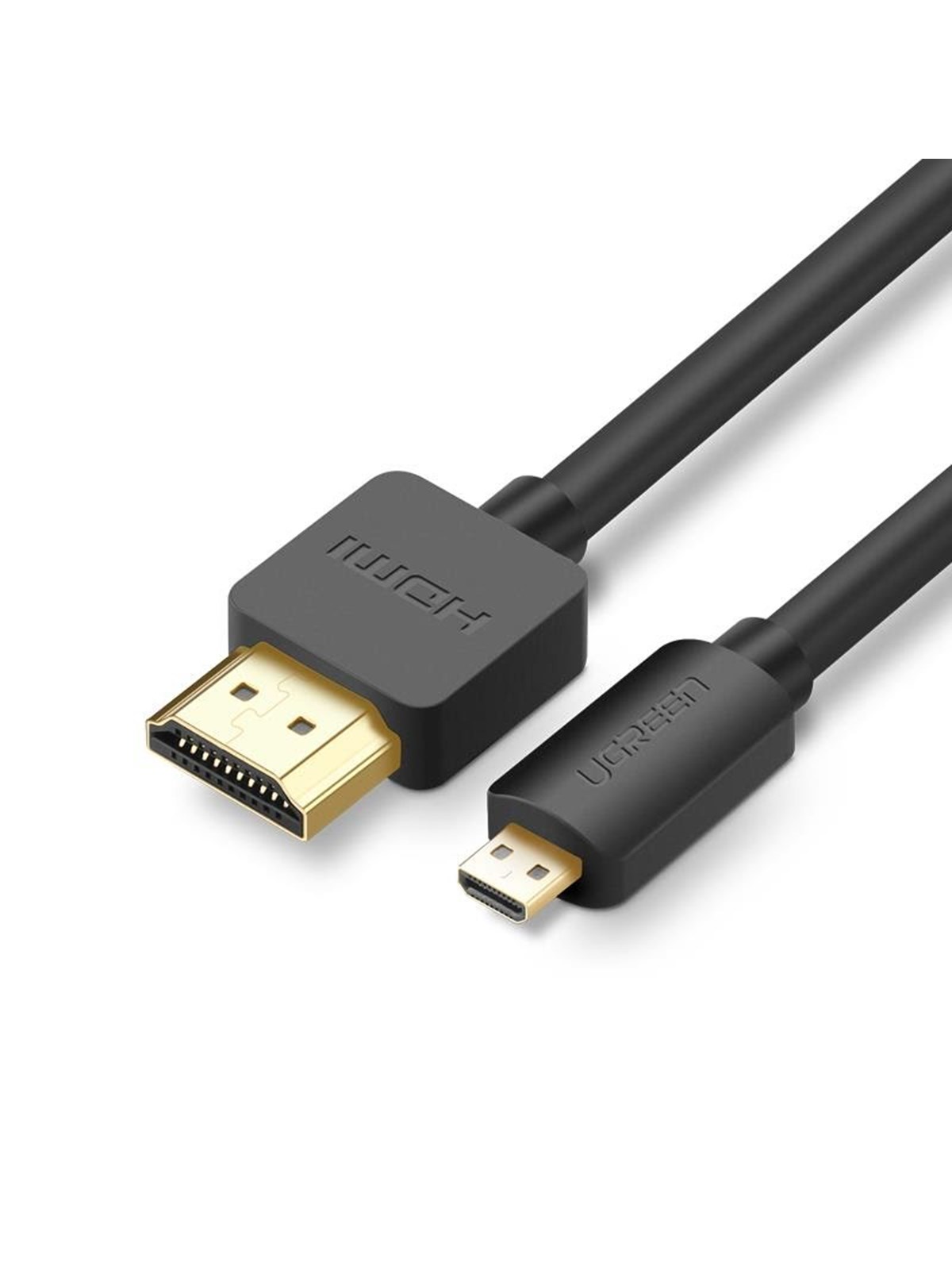 UGREEN HD127 Micro HDMI to HDMI 2.0 cable (4K 60Hz) - 1m - Black