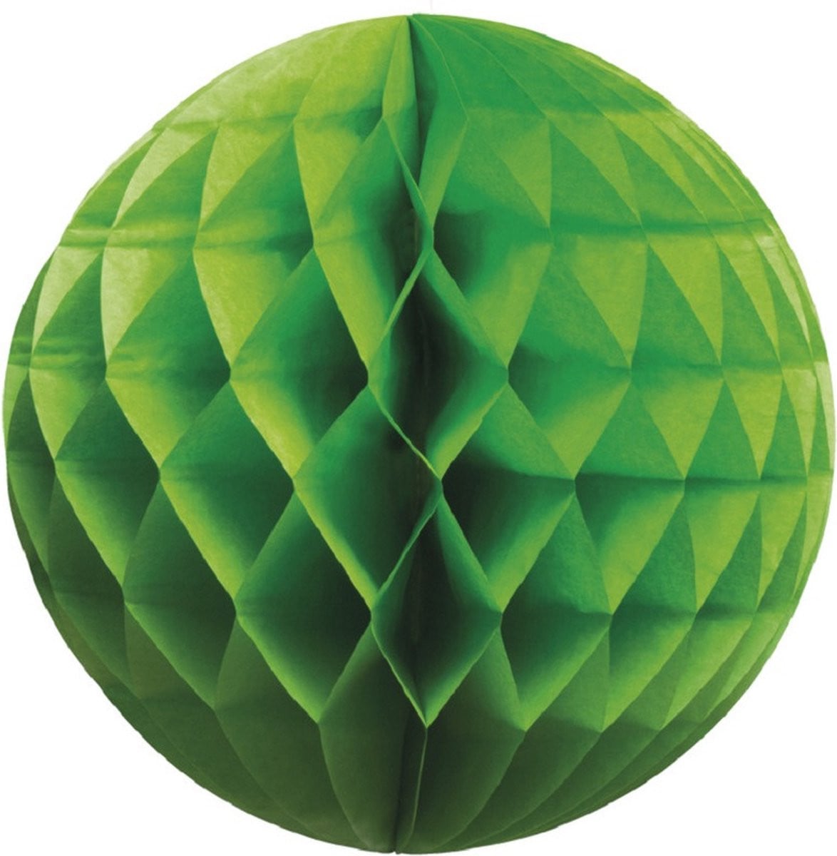 Bellatio Decorations Set van 3 Groene Decoratieballen voor Hangende Decoratie, Diameter: 10 cm
