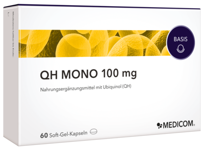 MEDICOM Pharma GmbH QH Mono 100 mg Weichkapseln 60 St 18214368