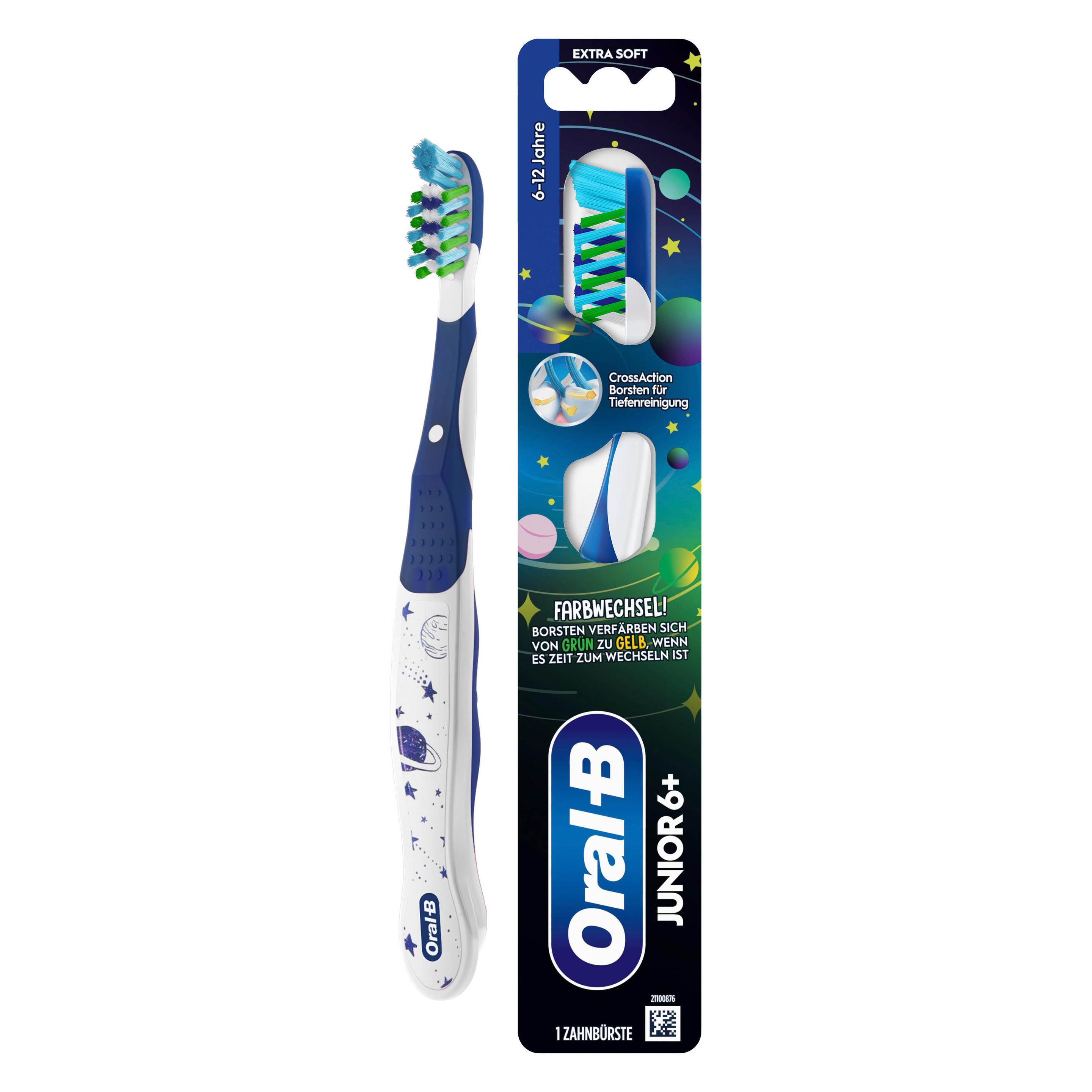 Oral-B Junior ab 6 Jahre Kindezahnbürste (Extra weich, 1x) (8700216749534)