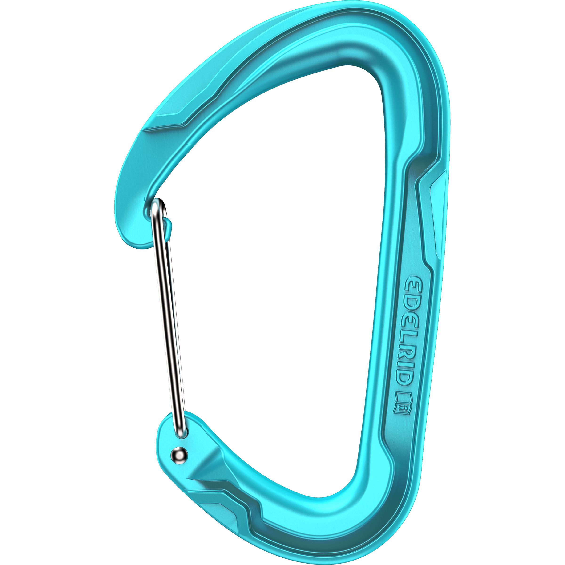 Edelrid Pure Wire Karabiner Karabiner tuerkis Größe 000 Alpinklettern | Sportklettern