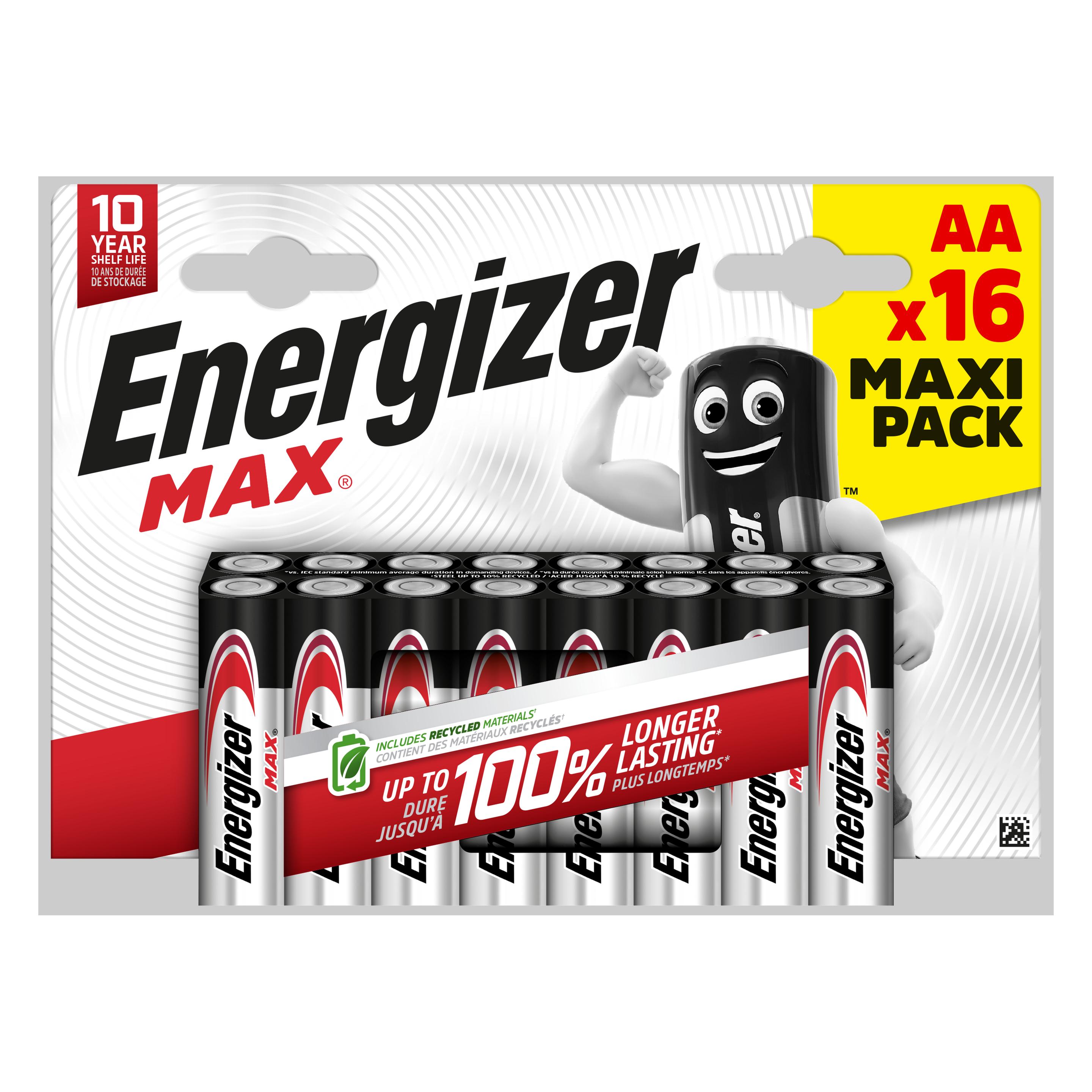 Energizer Max (16 Stk., AA) (MAX AA BP16)