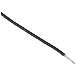 RS PRO, Kabelleitung, Einzeladerleitung 0,5 mm2 100m Schwarz PVC (100 m)