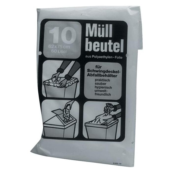 Becker Verpackungen Müllbeutel B700xL1100mm 120 l 60 µm blau (10x, 120 l) (11026001)