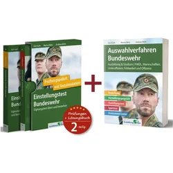 Sparpaket – Einstellungstest + Auswahlverfahren Bundeswehr, Ratgeber von Kurt Guth, Marcus Mery, Andreas Mohr