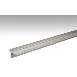 MEISTER Treppenkantenprofil Typ 11 (10 bis 11 mm)  Edelstahl-Oberfläche 340 - 2700 mm