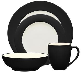 Noritake Colorwave 4-Piece Rim Place Setting, Service for 1